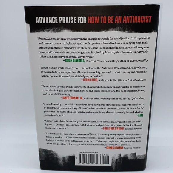 How To Be An Antiracist by Ibram X. Kendi Hardcover Book with Dust Jacket 2019 - Picture 6 of 13